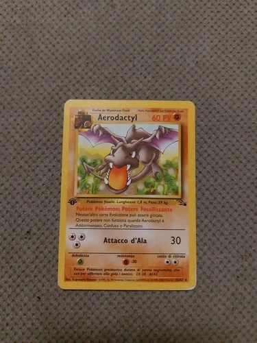 Aerodactyl set fossil 62 - set,