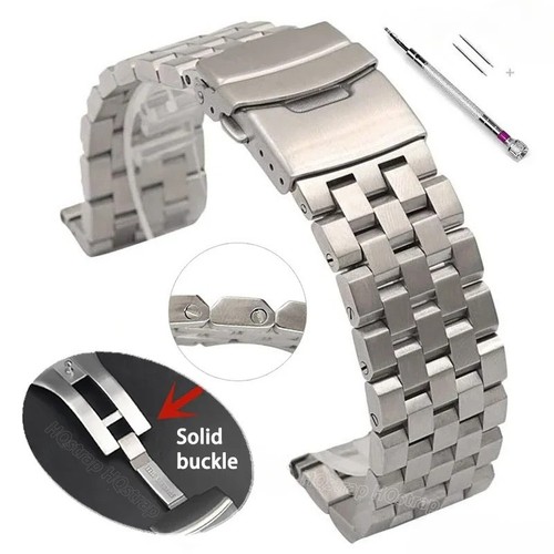 Bracciale acciaio inox - acciaio,