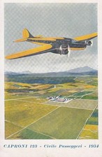 A2238) AVIAZIONE, 1934, CAPRONI 123 TRASPORTO PASSEGGERI.