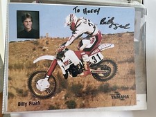 Billy Frank Team Yamaha Signed