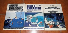 CARTA APPUNTI DI NEUROFTALMOLOGIA COMPLETO 3 VOLUMI UNIVERSITÀ DI PARMA 1975