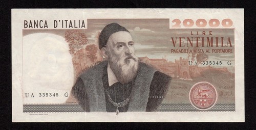 Ventimila 20000 lire tiziano - ventimila,