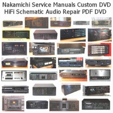 Nakamichi Manuali di Servizio