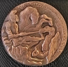 Medaglia Floriano Bodini 50° Ann.Alleanza Assicurazioni Popolari Vita 1935-1985 