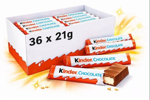 Kinder chocolate bars - bars, 21g