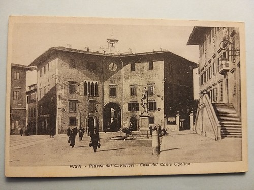 Pisa piazza dei cavalieri - -,