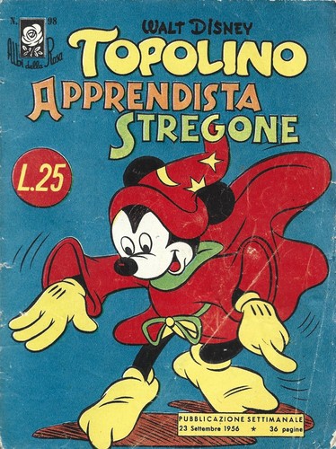 Topolino apprendista stregone - apprendista,