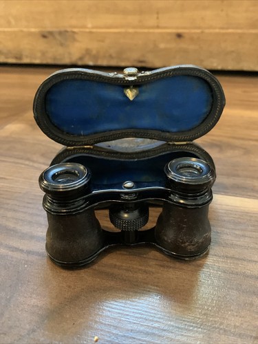Antique pair opera glasses - pair,