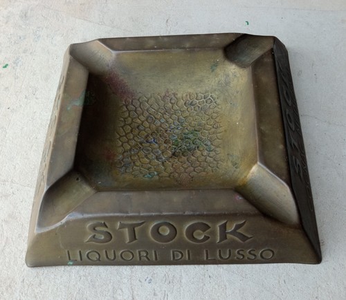 Bronze ashtray posacenere - bronze,