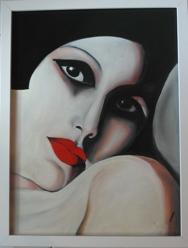 Quadro tela dipinto mano - tela, a