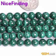 Perline di pietra malachite
