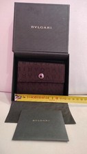 Portafoglio Bulgari uomo pelle