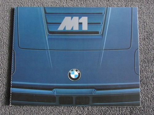 Catalogo bmw rilegato a - catalogo, m1