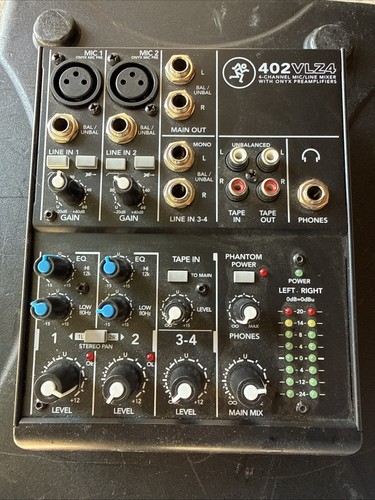 Mackie 402vlz4 mixer - mixer, 4