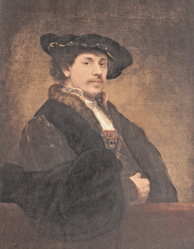 Stampa antica rembrandt - antica,