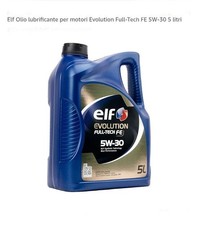 ELF EVOLUTION FULL-TECH FE 5W-30 ACEA C4 -  5 LITRI