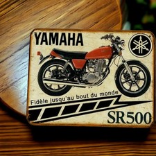 plaque métal vintage Yamaha