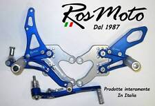 PEDANE ARRETRATE REARSETS HONDA CBR 1000 RR 2008/2014 BLU