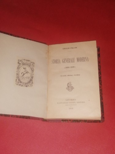 Storia generale moderna - generale,