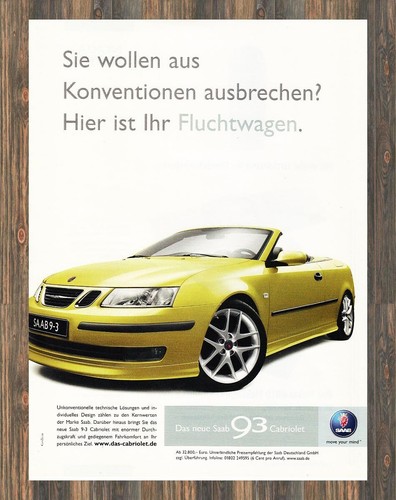 Saab cabriolet - saab, 9-3