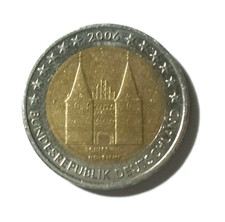 Moneta Commemorativa 2 Euro 2006 BUNDESREPUBLIK DEUTSCHLAND ZECCA STOCCARDA (F)