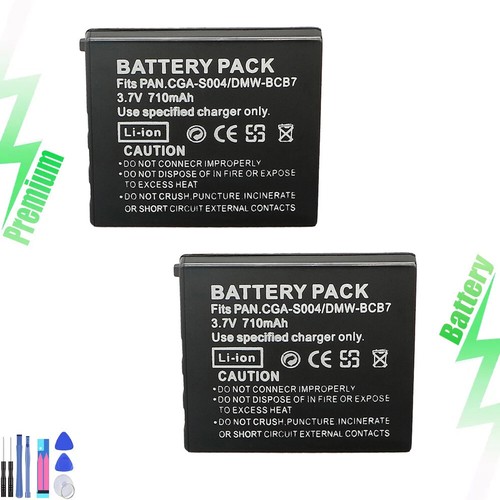 Batteria cga s004 ricambio - 2x,