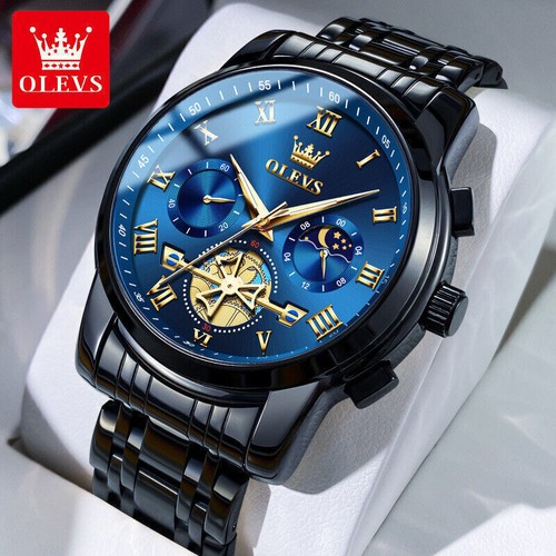 Olevs orologio uomo cronografo - uomo,