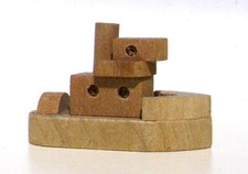 K98 - n.85 Barca con cabina a due oblò - KINDER  - SENZA CARTINA