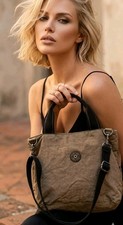 Kipling Hand Bag Sand With