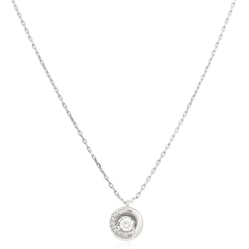 Collana con ciondolo tondo