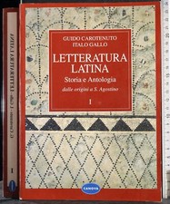 LETTERATURA LATINA. STORIA E