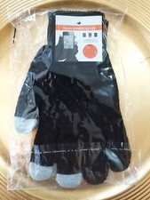 Rarissimi guanti neri ceres Touch screen gloves per telefono smartphone 