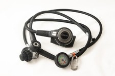 Erogatore Mares MR15 Abyss + frusta 70 cm +manometro +frusta jacket + borsello