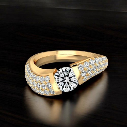 Anello fidanzamento oro - anello,