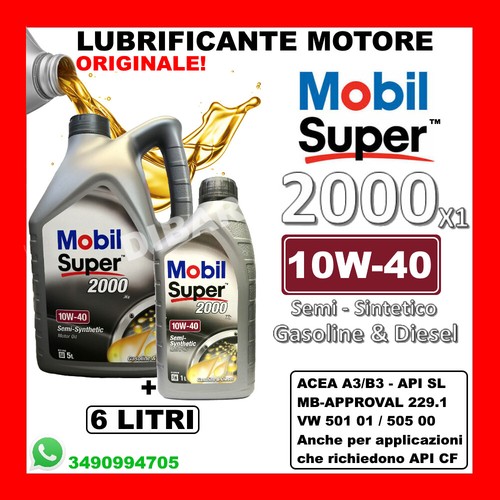 Olio mobil super 2000 10w40 - super,