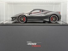 Modellini auto 1:12 BBR Ferrari 488 Pista nero opaco edizione limitata 05/05 vetrina scatola originale