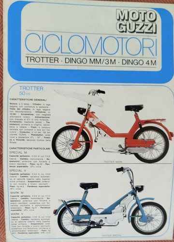 Moto guzzi trotter dingo - moto,