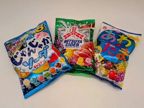 Japan soda candy set mitsuya - candy,