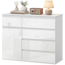 Homcom credenza con - homcom, 5