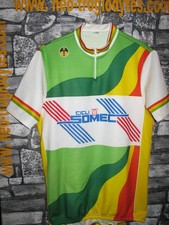 Vintage Cycling  jersey shirt Cicli Somec Bergamo '80s maglia  bici ciclismo
