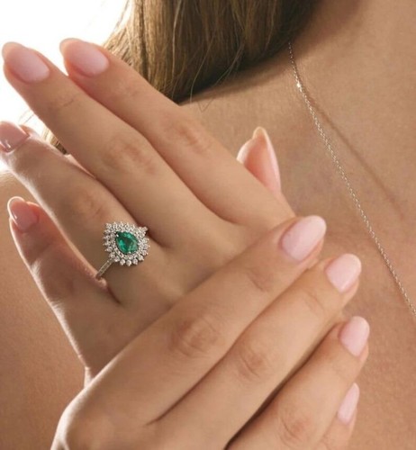 Anello fidanzamento oro - di,