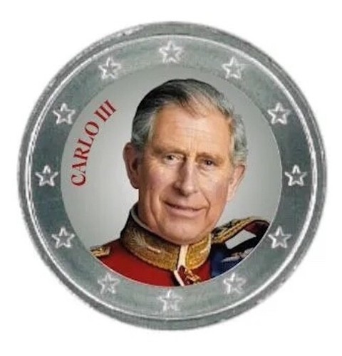 Euro re carlo iii - 2€,