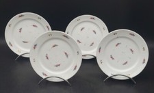 4 Piatti da Dessert Porcellana