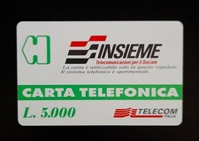 SCHEDA/CARTA TELEFONICA "INSIEME" TELECOM ITALIA