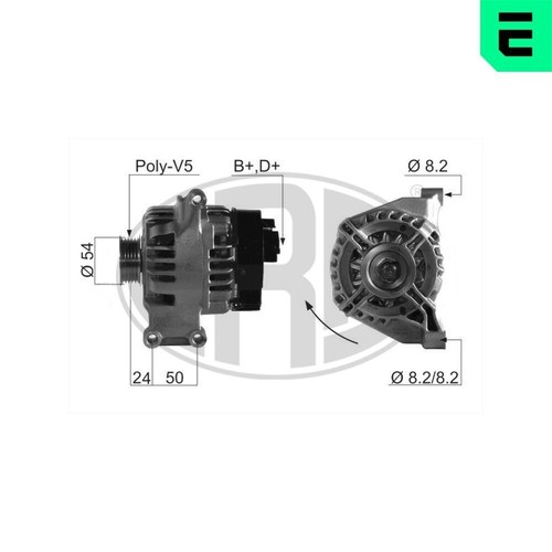 Alternatore fiat 500 grande - fiat,