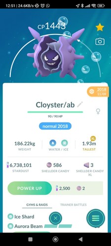 Cloyster - , nel