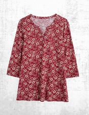 Top maglia donna manica 3/4