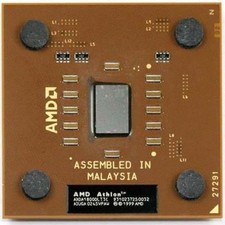 AMD ATHLON XP 1800+ AXDA1800DUT3C PROCESSORE VINTAGE DA COLLEZIONE SOCKET 462