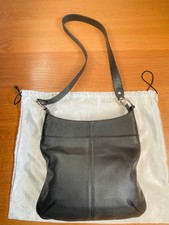 borsa Furla pelle  nera 27 x 30 cm tracolla black leather made in Italy