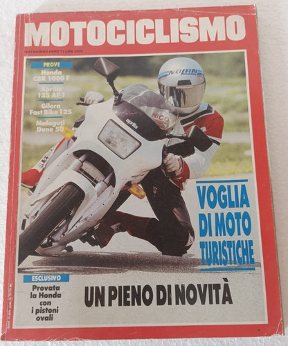 Motociclismo 1987 honda - motociclismo,